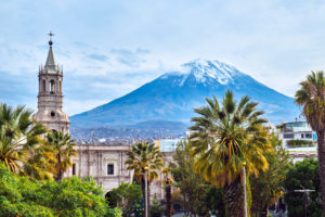 Landscape view of Peru. Latin American Capacity Building Workshop for Business School leaders and faculty.