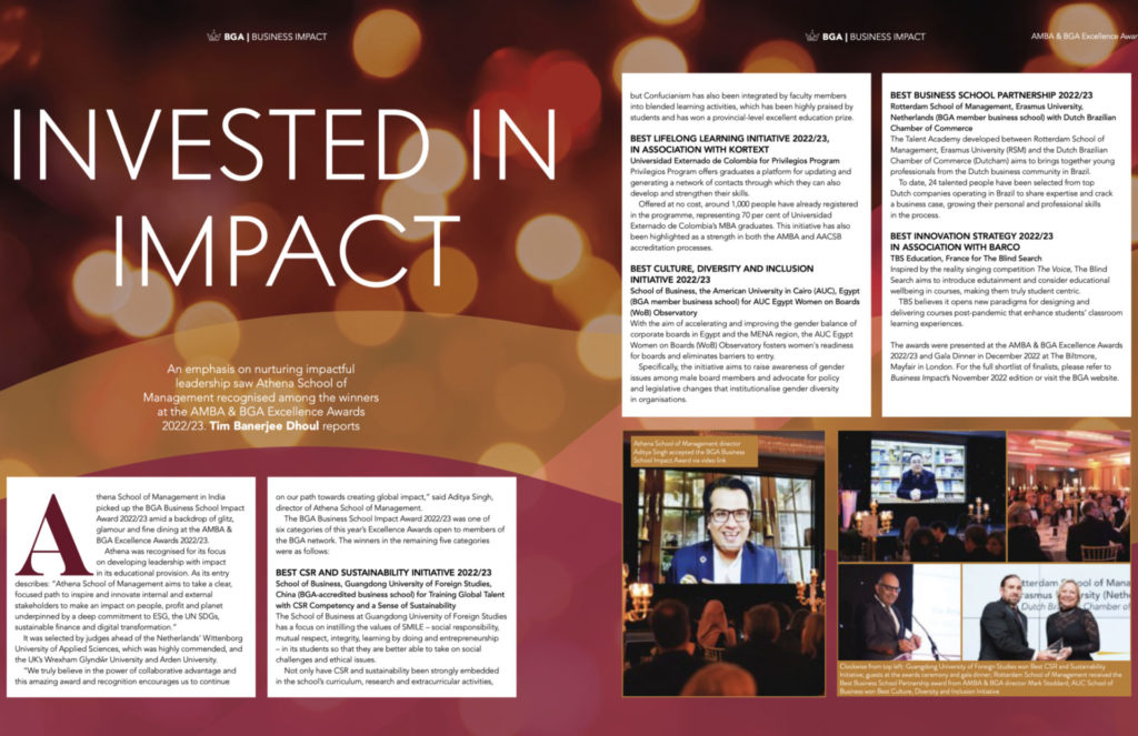 Business Impact Front Cover February 2023 - Invest in Impact