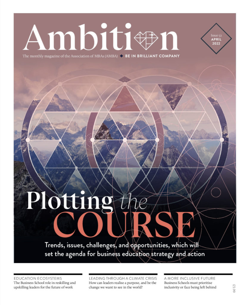 Ambition Front Cover April 2022