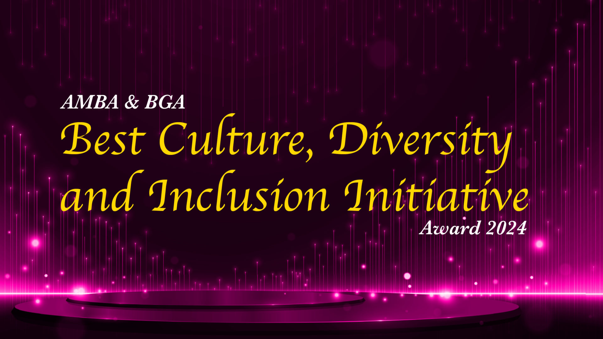 Best Culture, Diversity and Inclusion Initiative Award 24