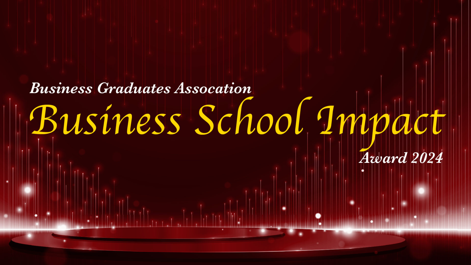 Business School Impact Award 24