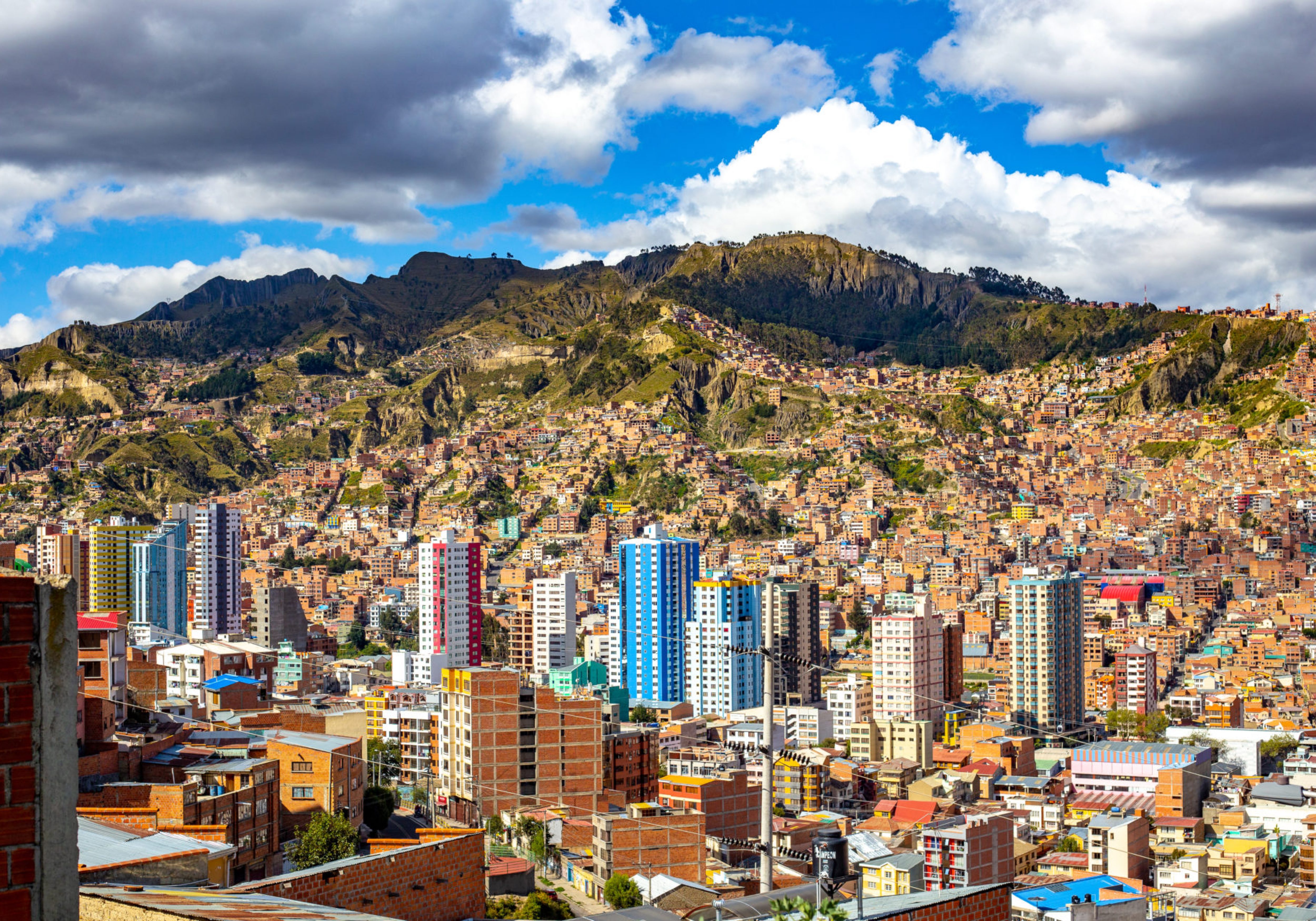 La Paz City, Bolivia