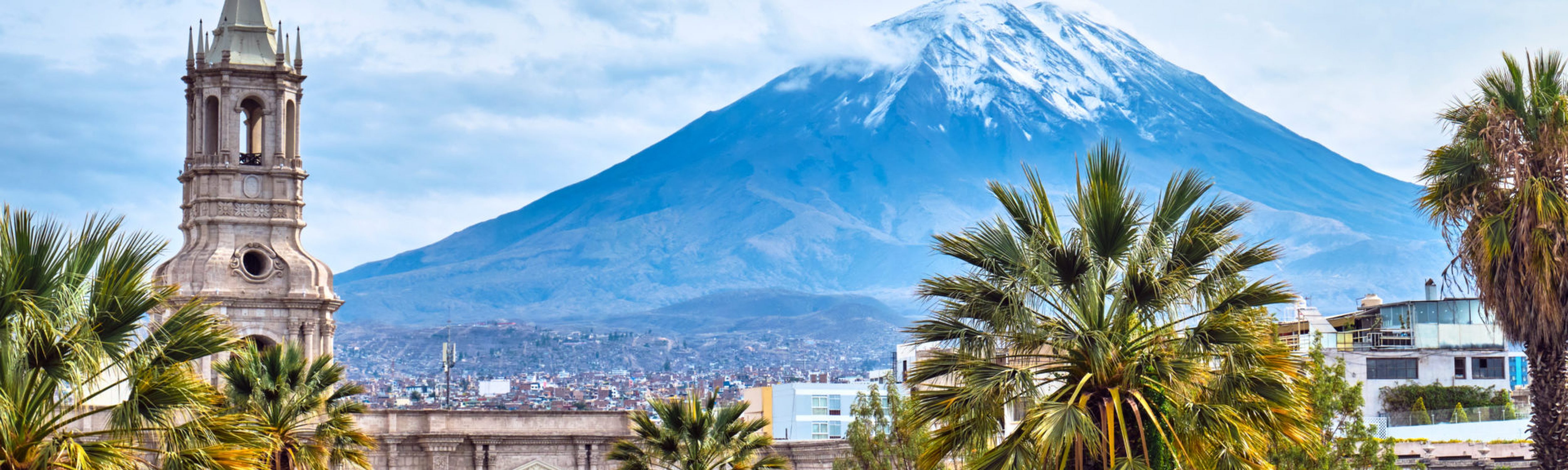 Landscape view of Peru. Latin American Capacity Building Workshop for Business School leaders and faculty.